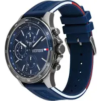 Tommy Hilfiger Herren Multi Zifferblatt Quarz Armbanduhr Bank