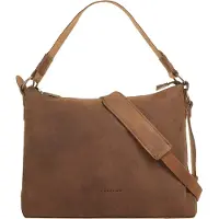 Harold's Leder Schultertasche Antic Pouch Nature braun