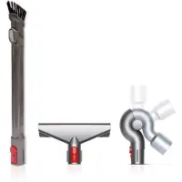 Dyson Complete cleaning kit, Zubehör-Set, Stabstaubsauger, Metallisch, Rot, V7, V8, V10