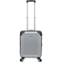 Stratic Gepäckstücke Stratic Stripe Trolley Silver silberfarben 45cm