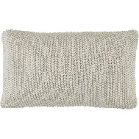 Marc O'Polo Dekokissen Nordic Knit Rectangle Oatmeal (30 x 60 cm)