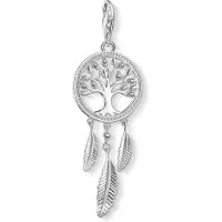 Thomas Sabo Charm-Einhänger Traumfänger Baum Tree of Love silber 1845-051-14