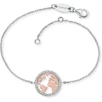 Engelsrufer Damen-Armband Armband Welt 925er Silber Zirkonia Engelsrufer Bicolor