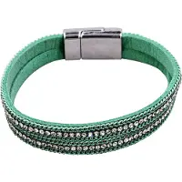 J. Jayz JJayz Armband im eleganten Stil mehrreihig