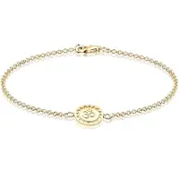 Elli Armband Om 925 Sterling Silber Elli Gold