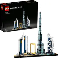 LEGO 21502 Architecture Dubai, Skyline-Kollektion, Modellbausatz, Set zum Stressabbau für Erwachsene und Jugendliche ab 16 Jahre