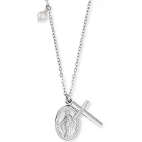 Engelsrufer Damen-Kette Kette Maria 925er Silber Engelsrufer Silber