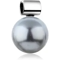 Nenalina Kettenanhänger Perle von Swarovski Kristallperlen 925 Silber