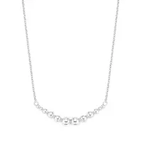 Amor Kette mit Anhänger für Damen, Sterling Silber 925, Kugeln amor Silber