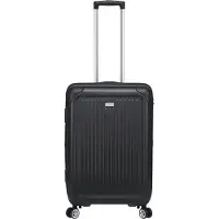 Stratic Gepäckstücke Stratic Hartschalen-Koffer M mit 4 Rollen, 66 cm, 67 Liter Stripe - Black