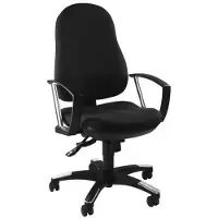 Topstar TRENDY SY - Home Office Bürostuhl Schwarz Stoff