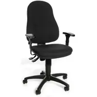 Topstar CALIFORNIA 60 - Home Office B?rostuhl Schwarz Stoff