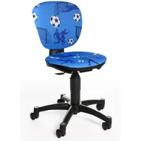 Topstar MAXX KID - Kinderdrehstuhl Blau Stoff