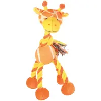 Trixie Ball & Rope Animals Set 28 Cm Weiß