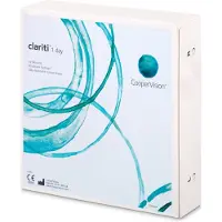 Aquaclear airOne (90er Packung) Tageslinsen (0.5 dpt & BC 8.6) mit UV-Schutz für Allergiker & trockenere Augen
