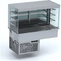 CombiSteel Drop-in Wandkühlvitrine mit Nachtabdeckung