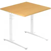 Hjh OFFICE PRO XTRA XB 8 WW - Buche 80 x 80 höhenverstellbar