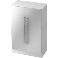 Hjh OFFICE PRO SIGNA G 7550 CE - 3 OH Schrank Chromgriff Metall Weiß/Silber