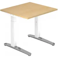 Hjh OFFICE PRO XTRA XB 8 WC - Ahorn 80 x 80 höhenverstellbar