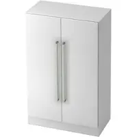 Hjh OFFICE PRO SIGNA G 7550 CE - Weiß 3 OH Schrank Chromgriff Metall