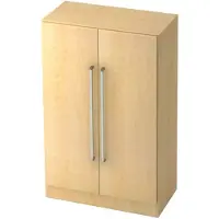 Hjh OFFICE PRO SIGNA G 7550 CE - Ahorn 3 OH Schrank Chromgriff Metall