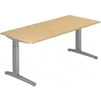 Hjh OFFICE PRO XTRA XB 19 SS - Ahorn 180 x 80 höhenverstellbar