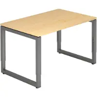 Hjh OFFICE PRO REGO 12 G - 120 x 80 höhenverstellbar Ahorn/Graphit
