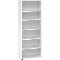 Hjh OFFICE PRO BETA 9 | Regal | 6 OH | 80 cm - Weiß