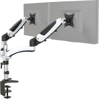 Hjh OFFICE VM-MG2 | Monitorhalterung - Monitorhalterung Weiß / Schwarz