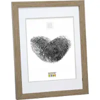 Deknudt Fotorahmen mit Passepartout in Bronzefarbe 15x20 S43AD2