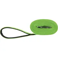 Trixie Schleppleine Baumwolle, schwarz - Größe: M-L: 10 m lang / 20 mm breit