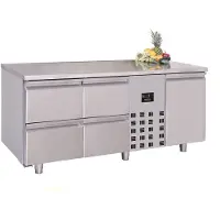 CombiSteel Kühltisch 700 mit 1 Tür und 4 Schubladen