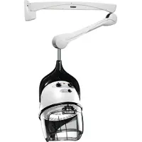 Comair Ceriotti Trockenhaube Equator 3000, 2 Geschwindigkeiten Mit Wandarm weiss 1000W