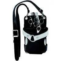E-Kwip Werkzeugtasche Paris schwarz 13 x 23 cm