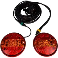 Berger & Schroeter LED 3 Funktions-Rücklicht mit Stecker 13-polig