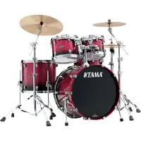 Tama Starclassic Walnuss/Birch 5pc Shell Pack Molten Raspberry Fade