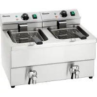 Bartscher Doppel-Fritteuse "IMBISS II" A150407
