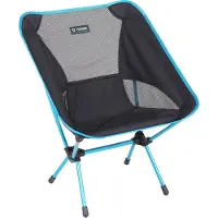 Helinox - Leichter Klappstuhl - Chair One Black/Cyan Blue - schwarz