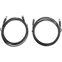 Victron Energy Victron M8 Rundsteckverbinder-Kabel 3-polig Stecker/Buchse 5?m – 2er-Set