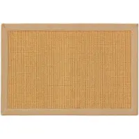 Benuta Nest Fußmatte Sana Beige 40x60 cm - Moderner Kurzflor-Teppich für Wohnzimmer