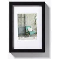 Walther design Stockholm Holz Bilderrahmen 13X18 cm SCHWARZ