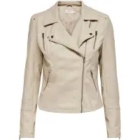 ONLY Jacket 15153079-SILVERLINING in Beige color size 34
