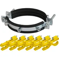Kemo Rohrschelle +Dachklammern für FG025