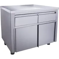 Saro Schiebetürenschrank mit 2 Schubladen, 1000X700mm