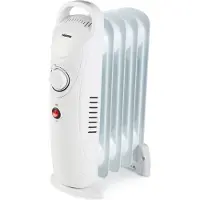Tristar Haushaltsgeräte Tristar KA-5103 Ölradiator, Öl-Heizlüfter, Öl, Drinnen, Flur, Weiß, Tasten, Drehregler