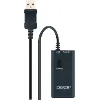 Schwaiger KHTRANS513, Bluetooth, USB, 2.1+EDR, A2DP, 10 m, 1,8 m
