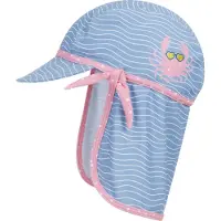 Playshoes Nackenschutzcap "Krebs" in Hellblau - 49 cm