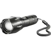 Kwb LED Taschenlampe mit Handschlaufe, mit Stroboskopmodus, Einstellbare Punktg