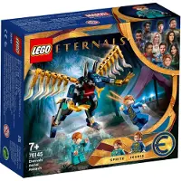 LEGO Marvel Super Heroes Luftangriff der Eternals, Bausatz, 7 Jahr(e), Kunststoff, 133 Stück(e), 100 g