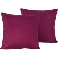 De Witte Lietaer Kissenbezüge Olivia Beet Red 40 x 40 cm (Set von 2)